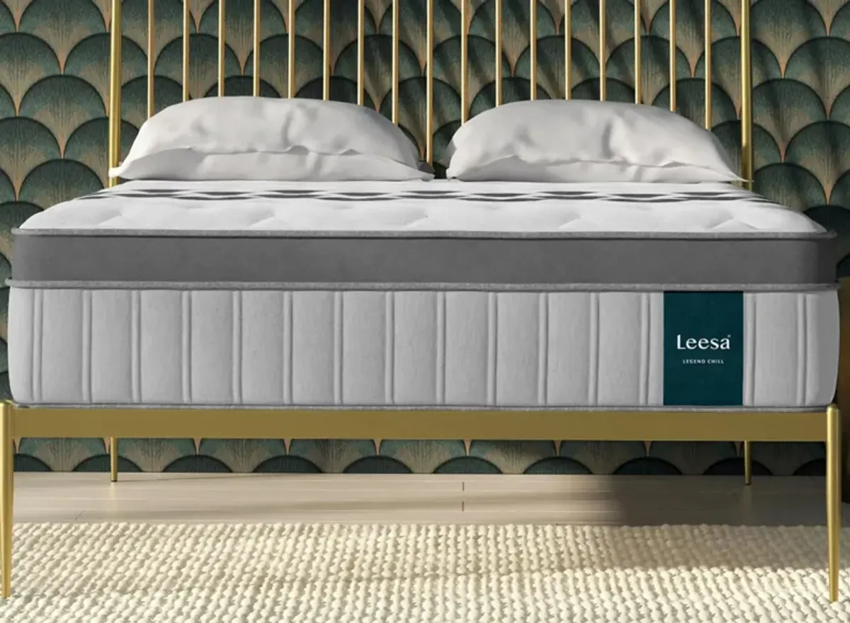 Leesa Legend Chill Medium Hybrid Mattress in Gray by Helix Sleep