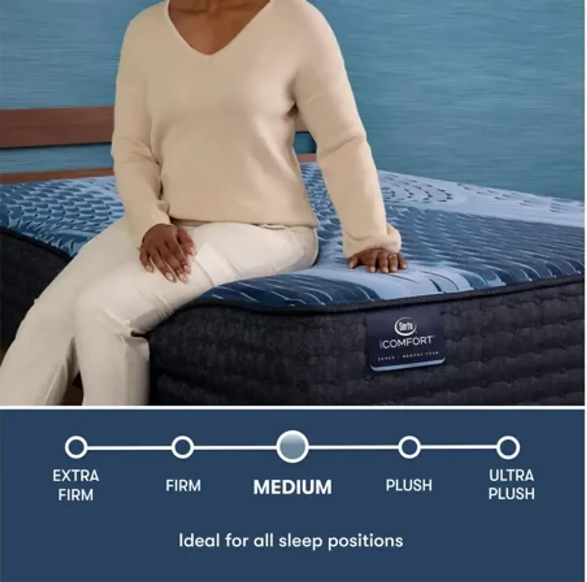 Serta iComfort Memory Foam Aspire Medium Mattress