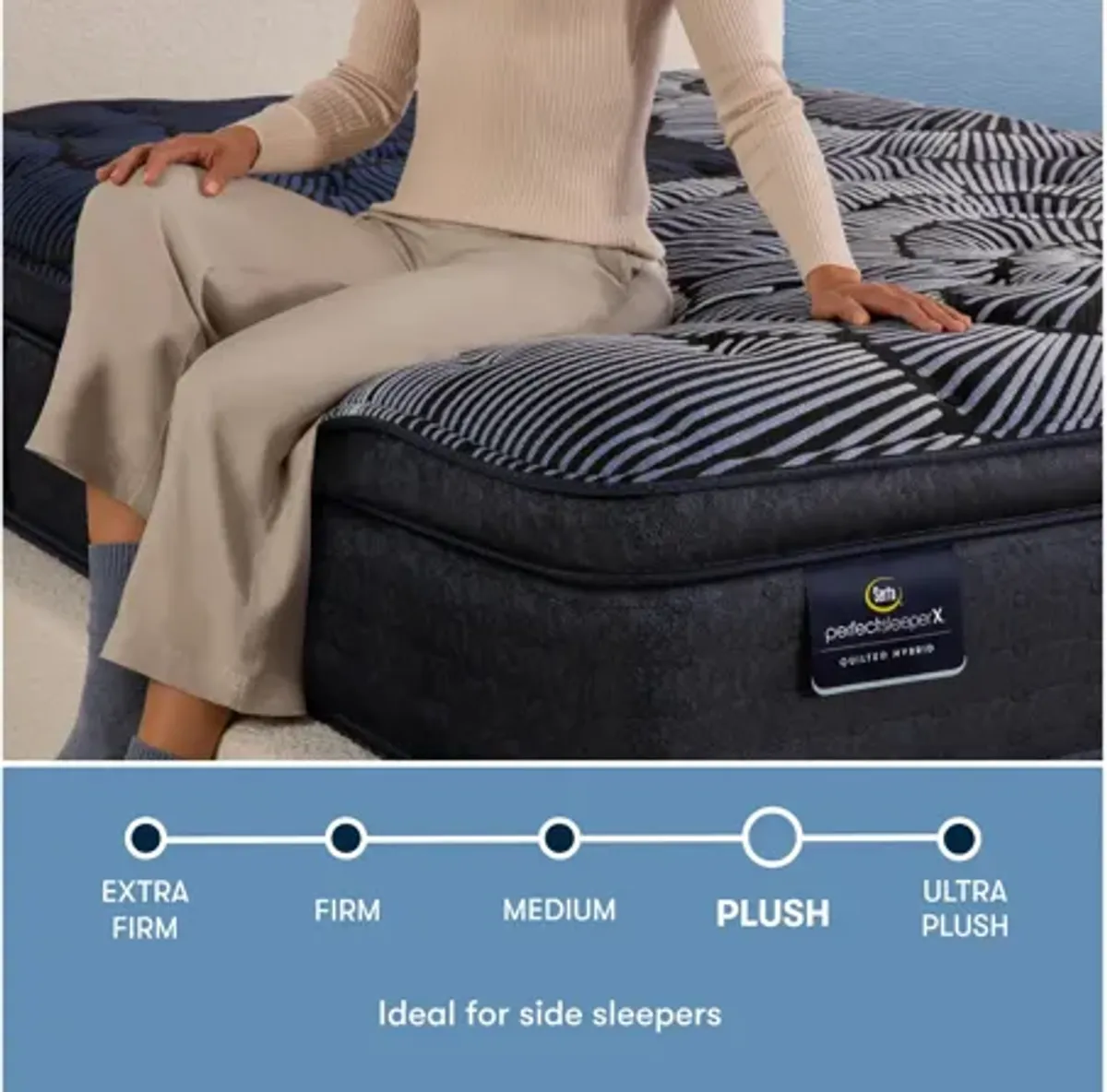 Serta Perfect Sleeper X Max Plush Pillow Top Mattress