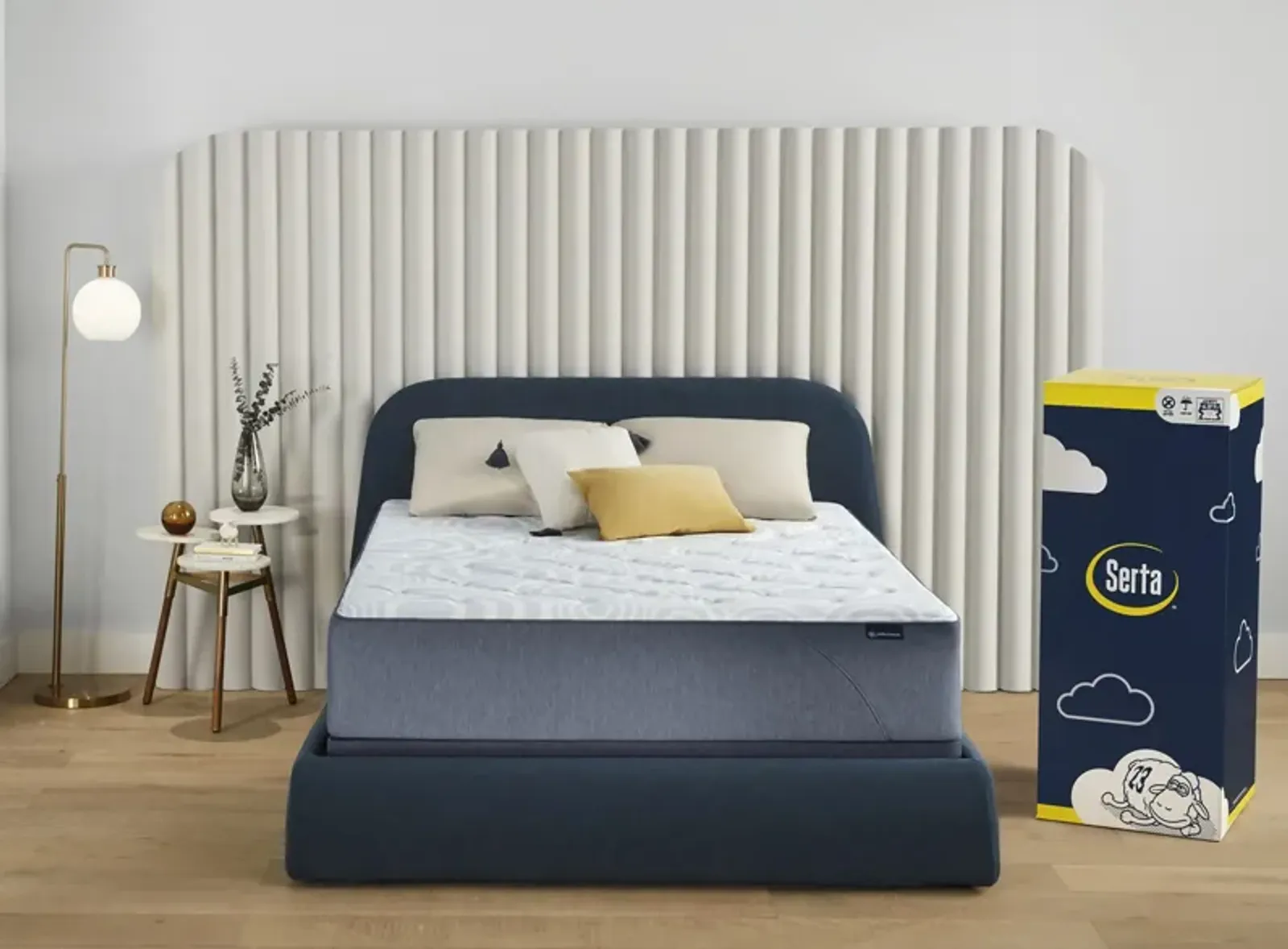 Serta Perfect Sleeper Tranquil Wave™ Hybrid Medium Mattress in a Box