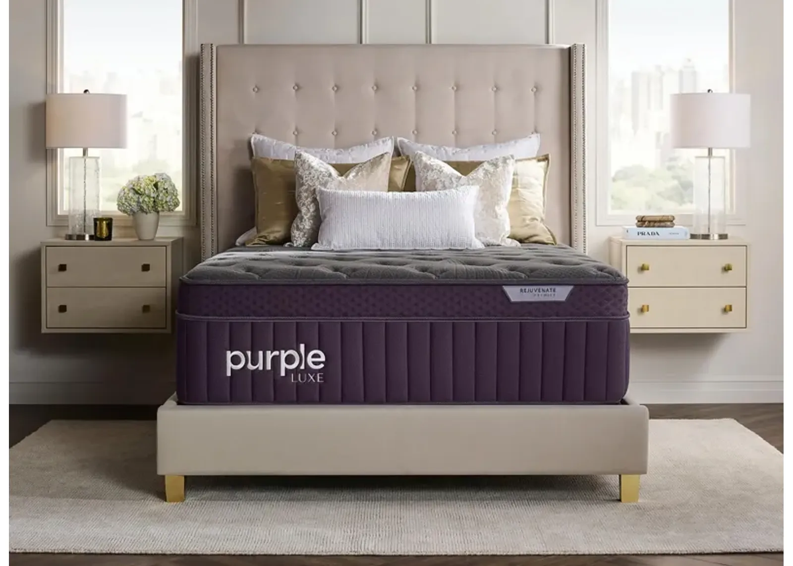 Purple Luxe RejuvenatePremier™ Medium Luxury Pillow Top Mattress by Purple Innovation