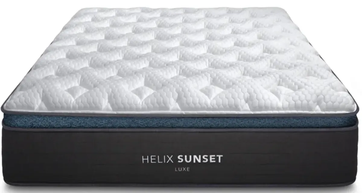 Helix Sunset Luxe Mattress with GlacioTex Cooling Cover