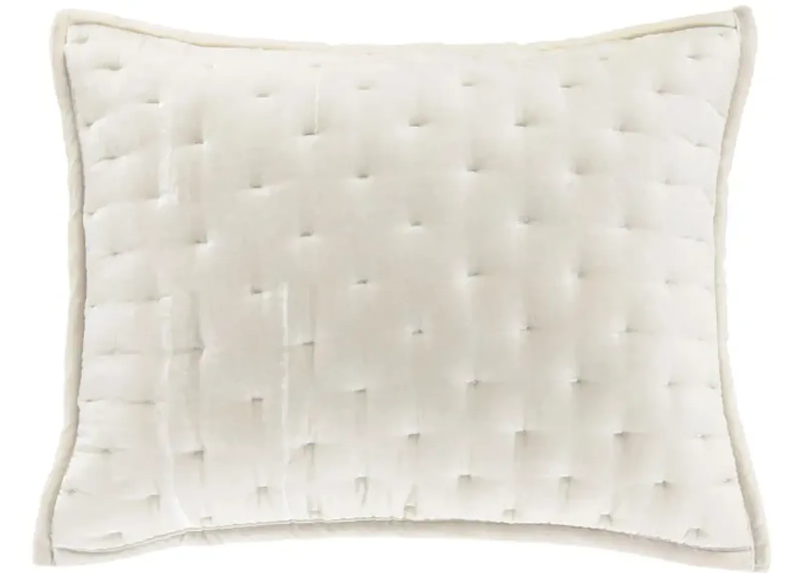 Youngmee Quilted Pillow Sham in Stone by HiEnd Accents