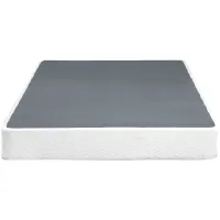 Noura Mattress Foundation w/ White Cover in Gray by Bellanest