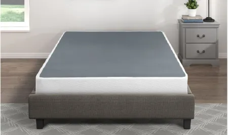 Noura Mattress Foundation w/ White Cover in Gray by Bellanest