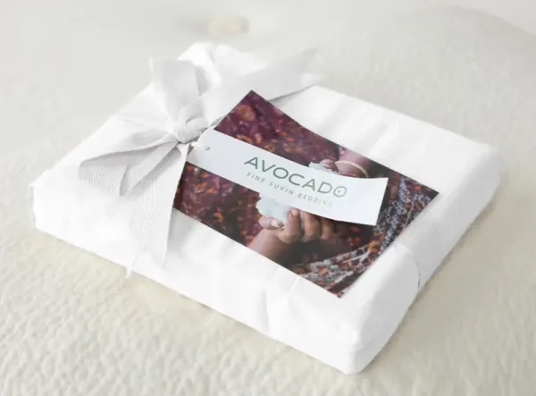 Avocado Organic Indian Cotton Pillow Case Set