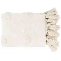 Dove Throw in Ivory by Surya
