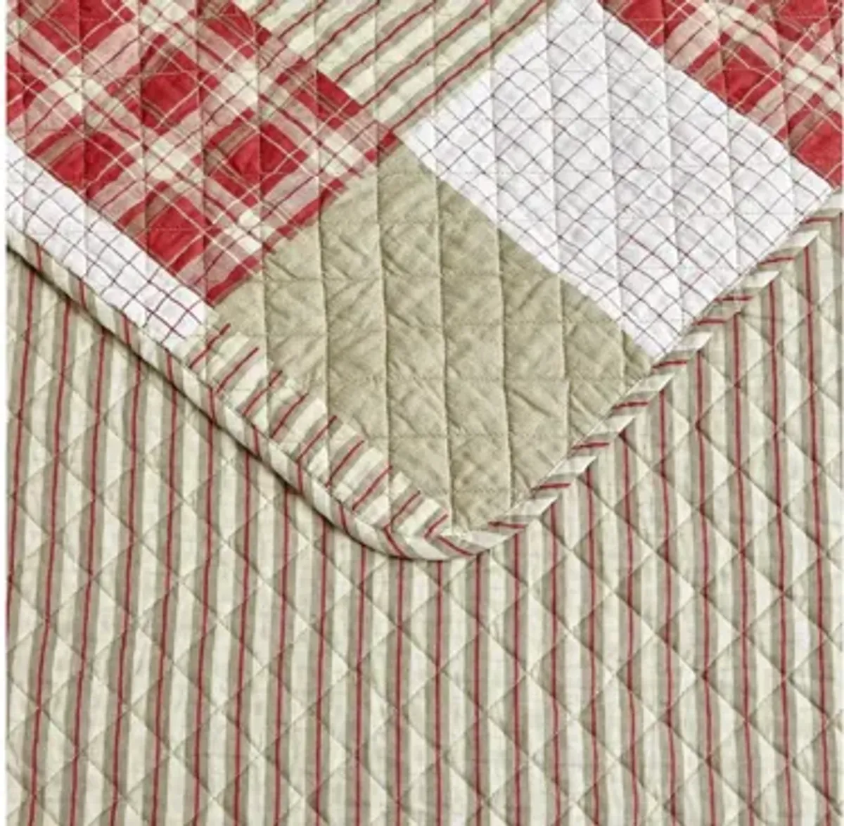 Camano Island Plaid 3-pc. Quilt Set