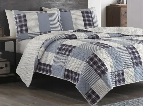 Camano Island Plaid 2-pc. Quilt Set