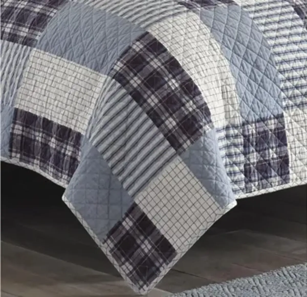 Camano Island Plaid 3-pc. Quilt Set