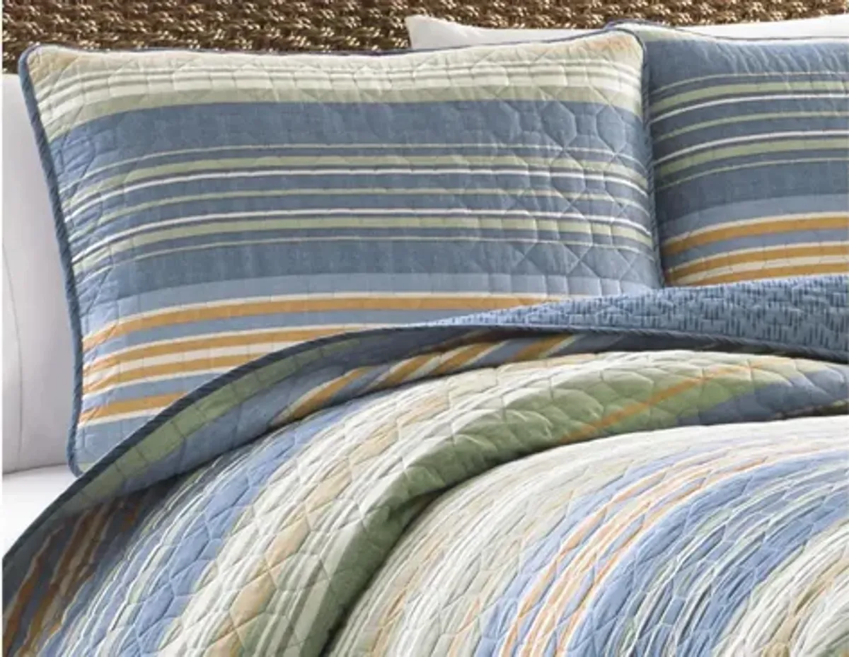 Yakima Valley Stripe 3-pc. Quilt Set