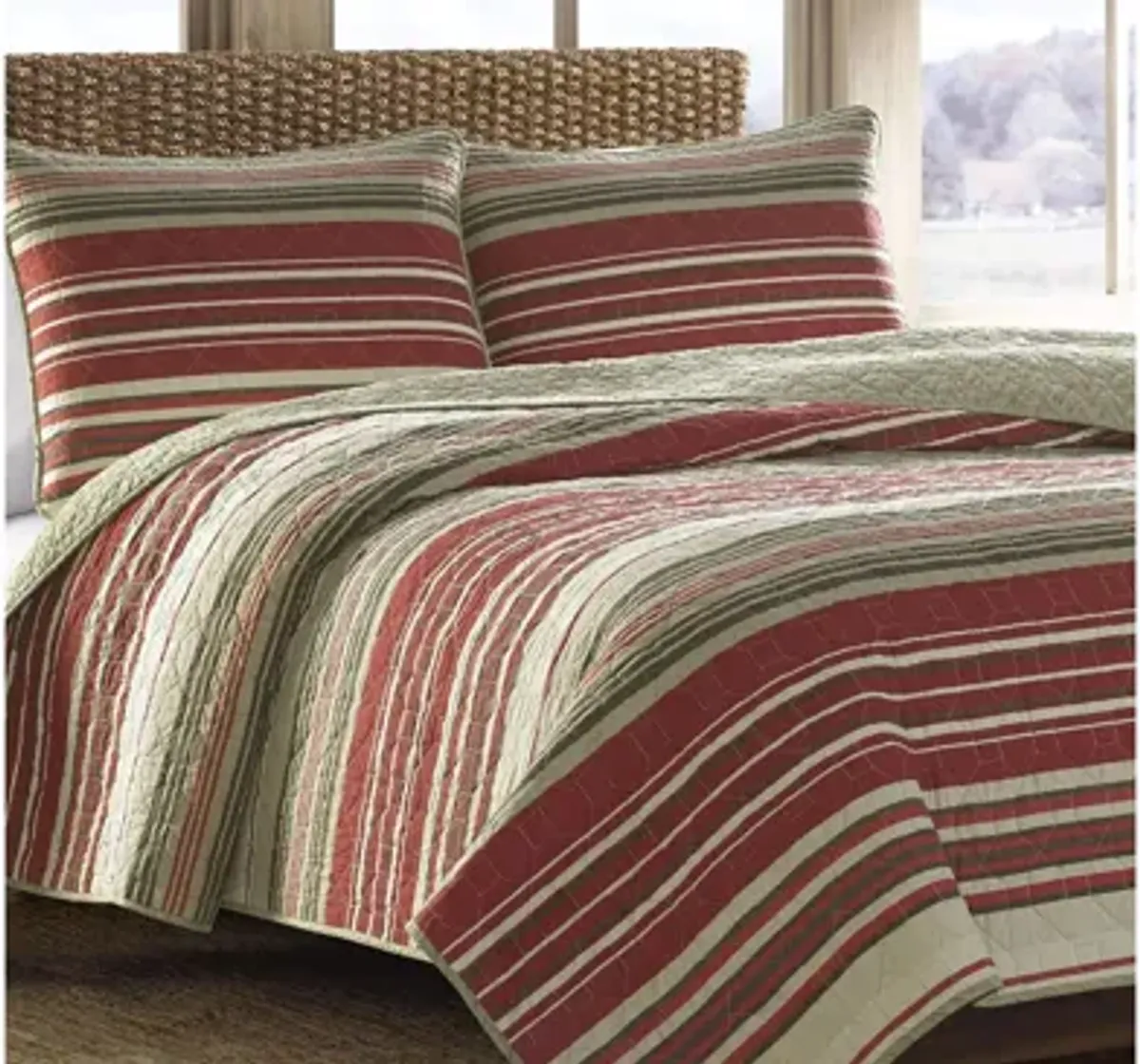 Yakima Valley Stripe 3-pc. Quilt Set