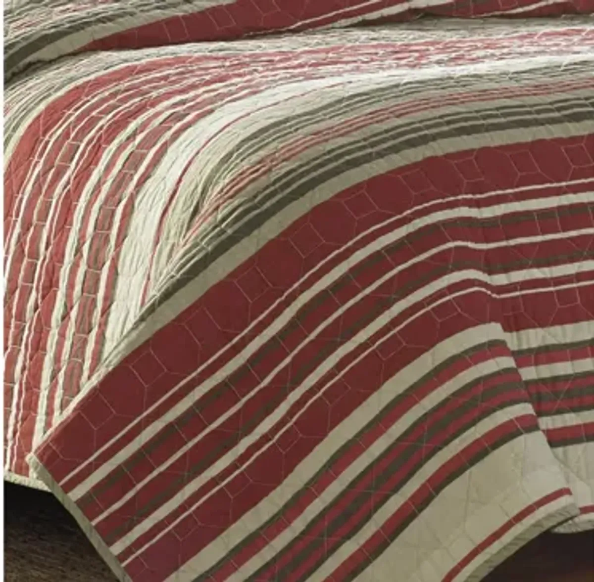 Yakima Valley Stripe 3-pc. Quilt Set