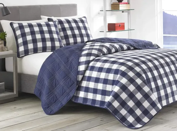 Lakehouse Plaid 2-pc. Quilt Set