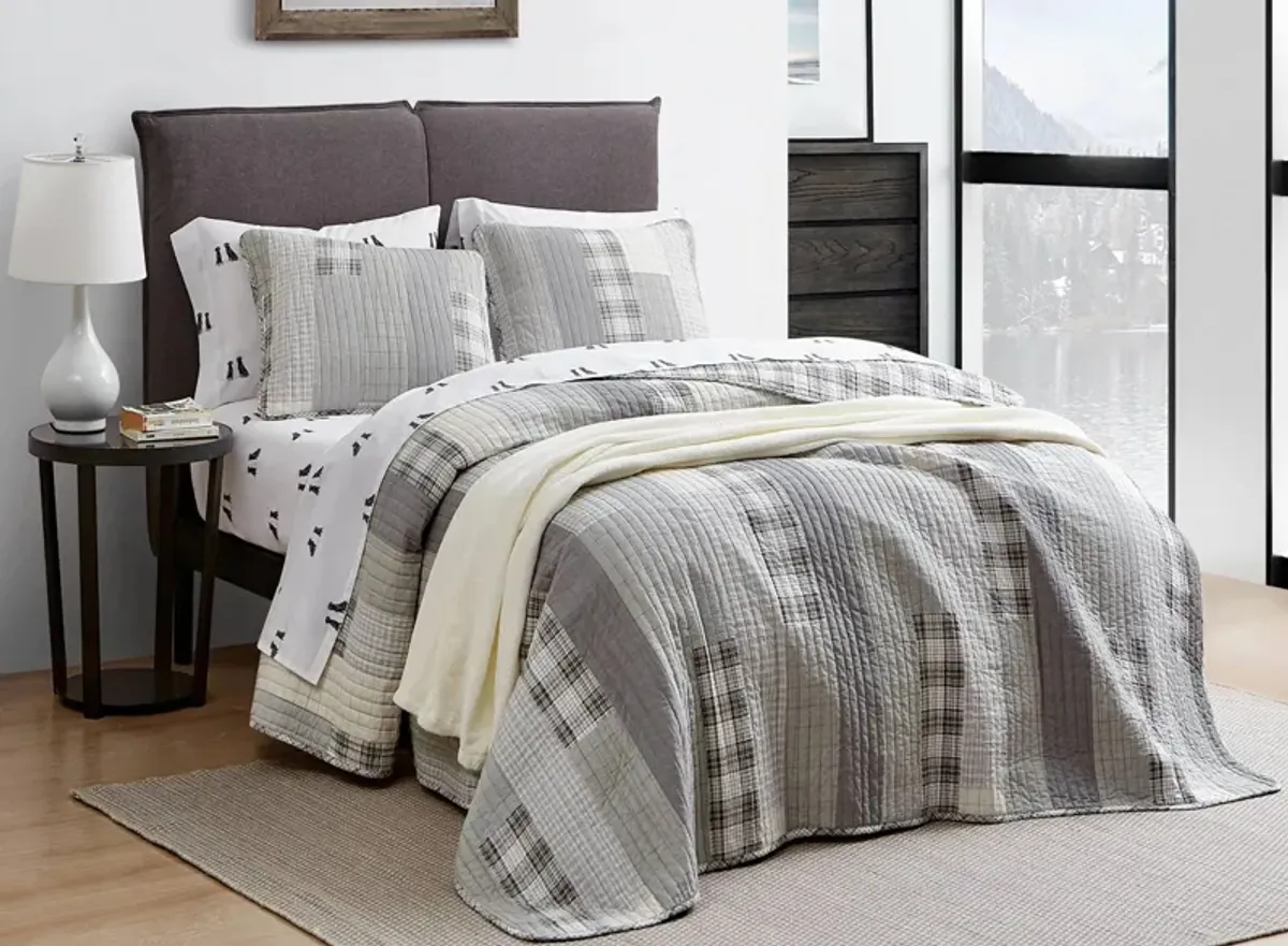 Fairview 2-pc. Quilt Set in GREY by Revman International