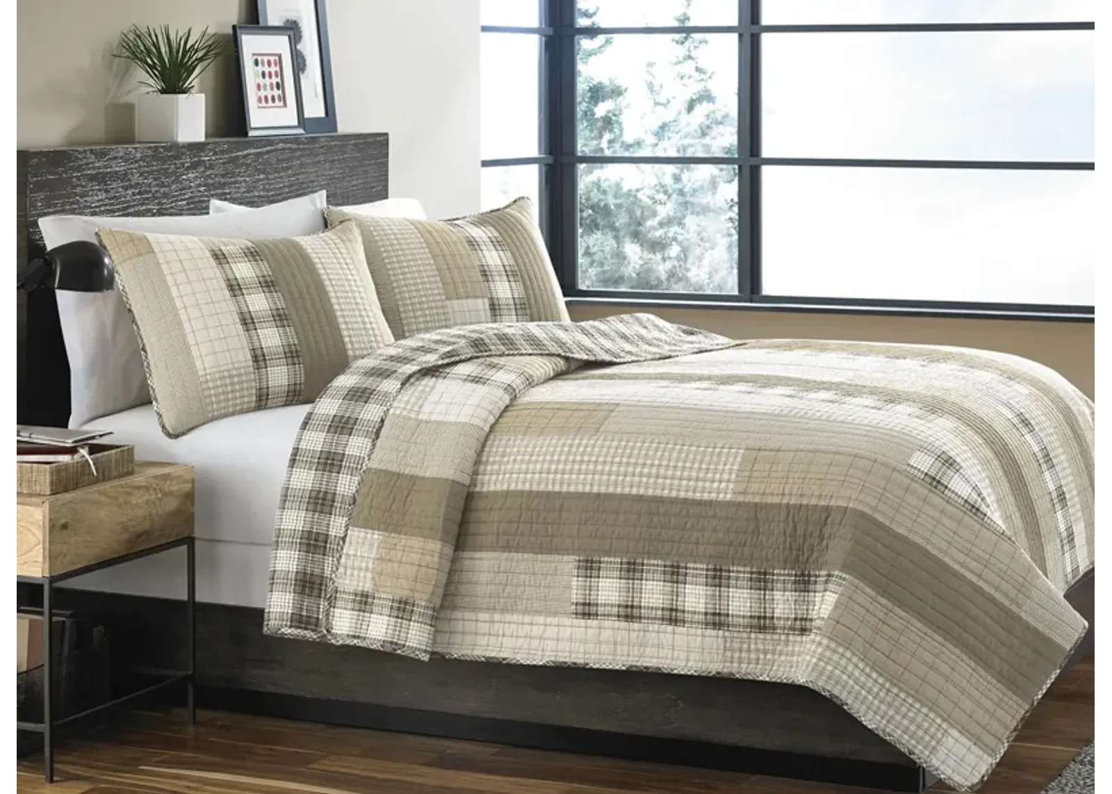 Fairview 2-pc. Quilt Set in SADDLE by Revman International