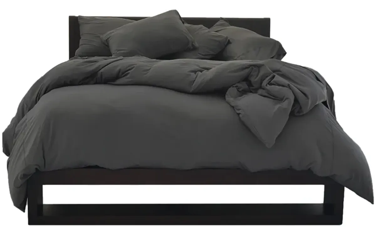 Elevated Performance by Sheex Duvet Cover & Shams in Graphite by Sheex Inc