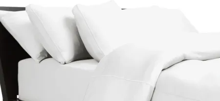 Elevated Performance by Sheex Duvet Cover & Shams in Bright White by Sheex Inc
