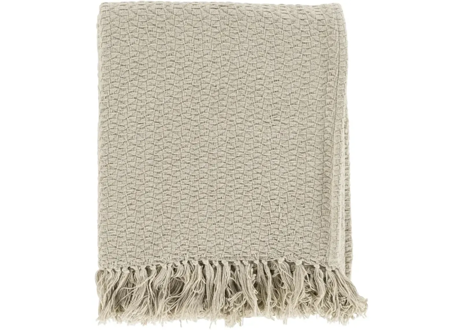 Tressa Throw in Beige by Surya