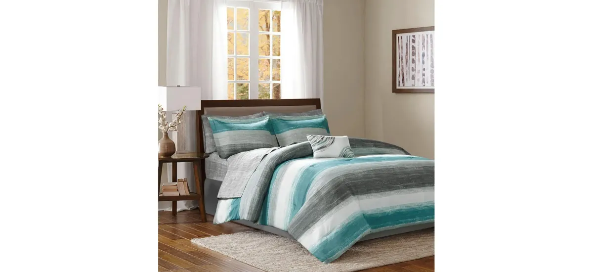 Saben 9-pc. Comforter and Sheet Set