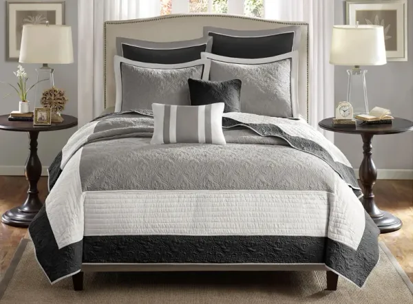 Attingham Reversible 7-pc. Coverlet Set