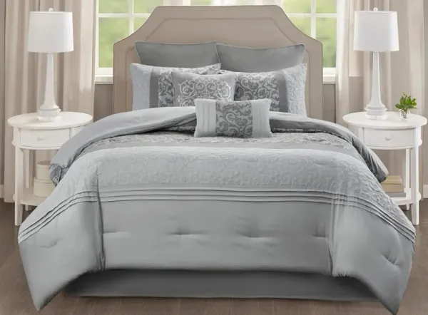 Ramsey Embroidered 8-pc. Comforter Set