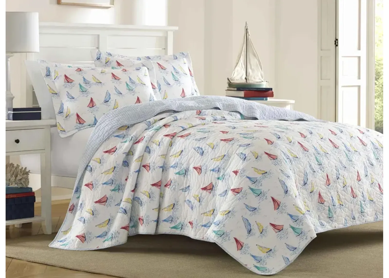 Ahoy-2 Piece Quilt Set in BRIGHT by Revman International