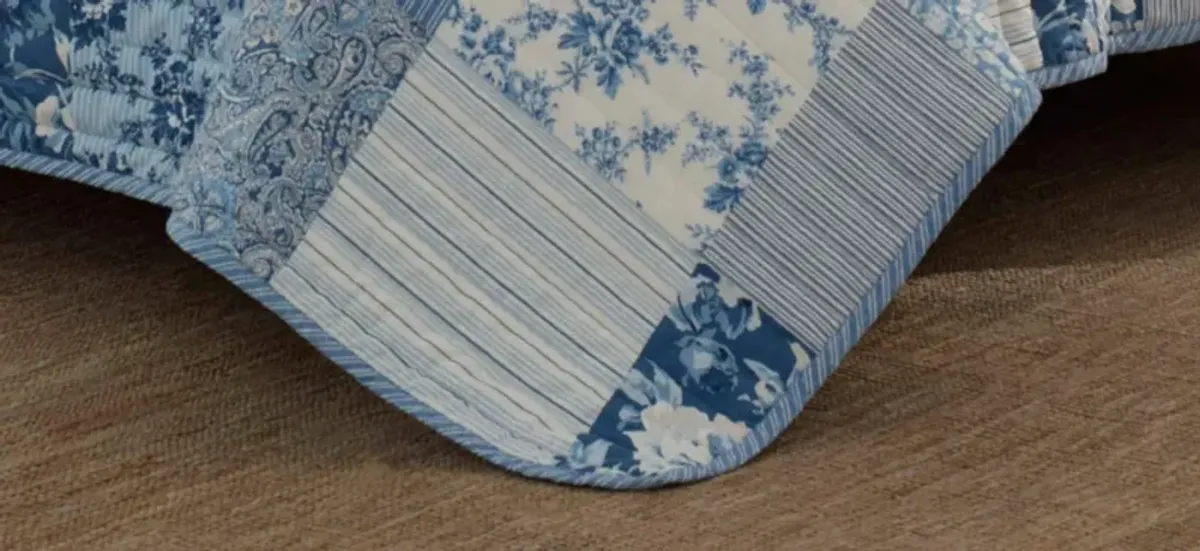 Paisley Patchwork-2 Piece Quilt Set