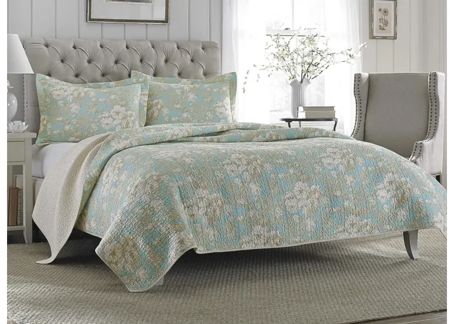 Brompton-2 Piece Quilt Set in SERENE by Revman International