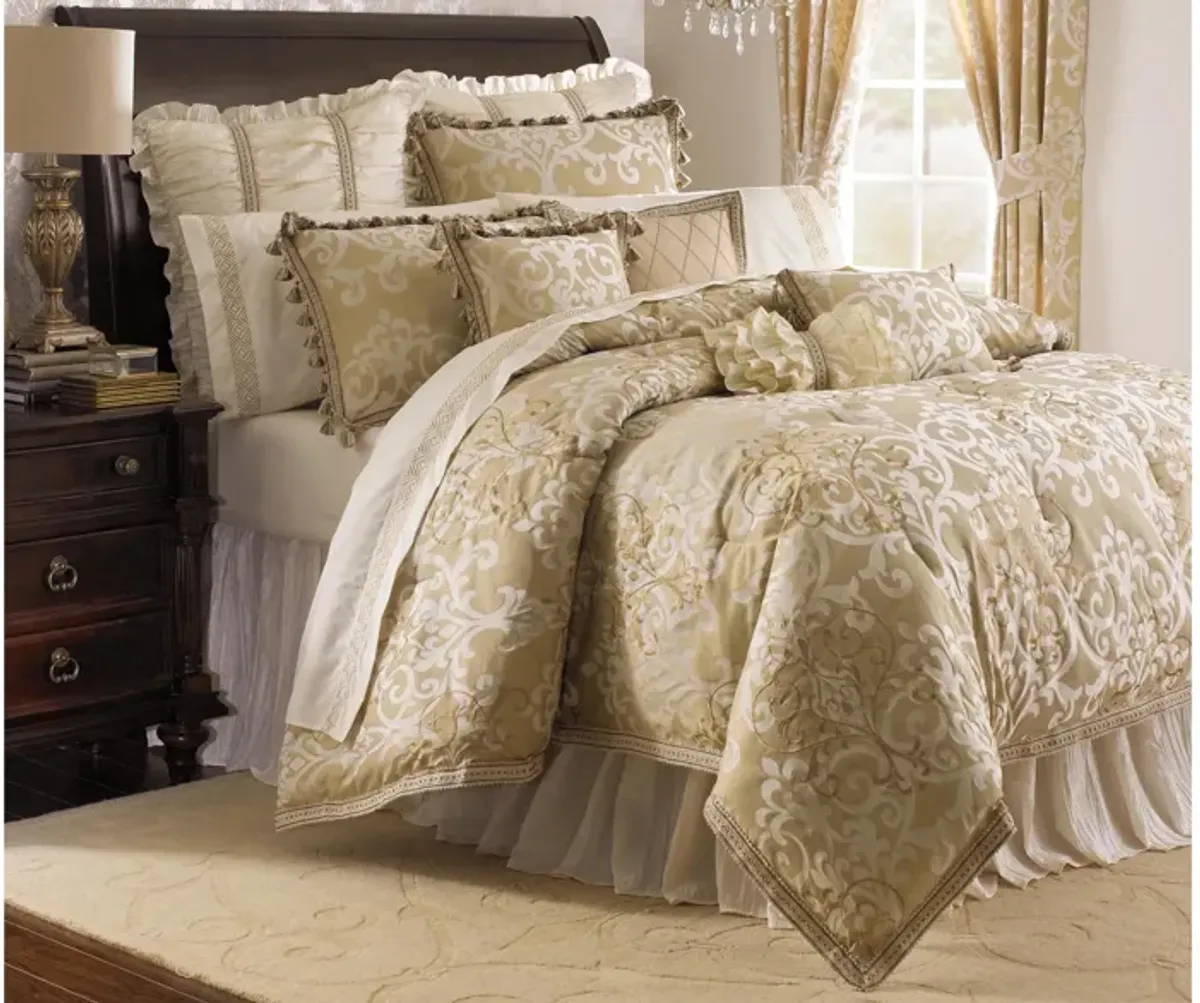 Novella 10-pc. Comforter Set in Gold by Amini Innovation