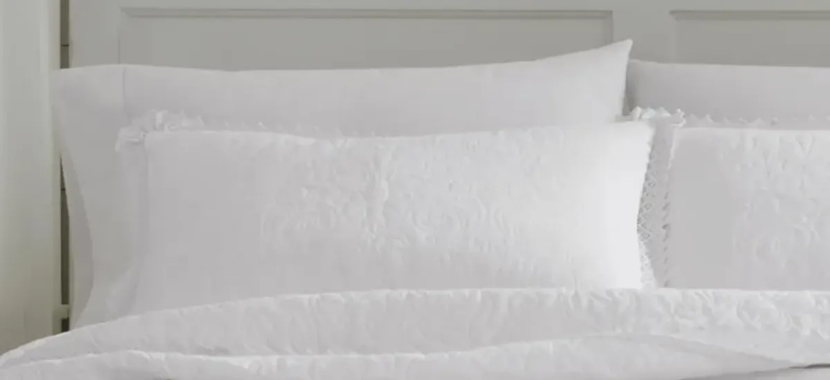 Heirloom Crochet-2 Piece Quilt Set