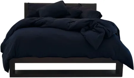 Elevated Performance by Sheex Duvet Cover & Shams in Navy by Sheex Inc