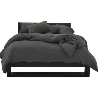 Elevated Performance by Sheex Duvet Cover & Shams in Graphite by Sheex Inc