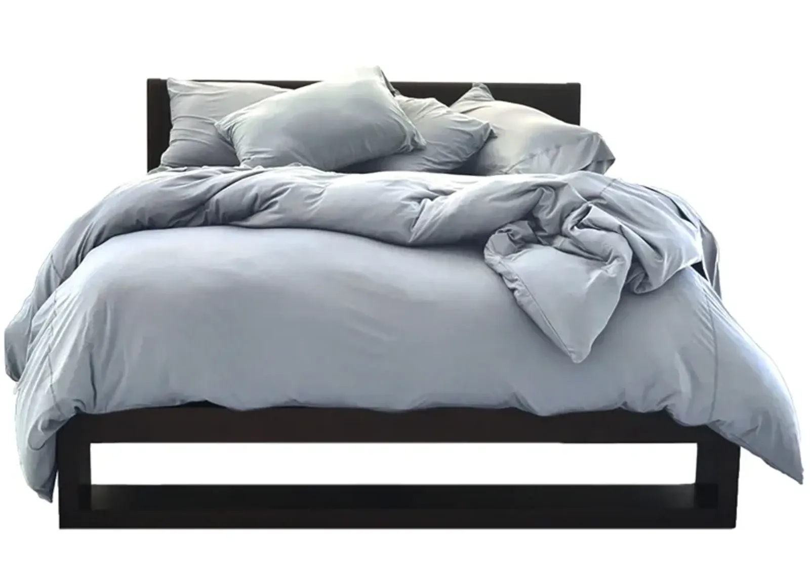 Elevated Performance by Sheex Duvet Cover & Shams in Pearl Blue by Sheex Inc