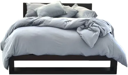 Elevated Performance by Sheex Duvet Cover & Shams in Pearl Blue by Sheex Inc