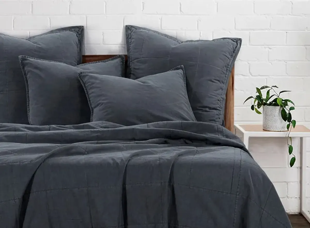 Detwyler Coverlet in Charcoal by HiEnd Accents