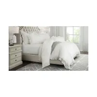 Cherry Hill 6-Piece Duvet Set in White by Amini Innovation
