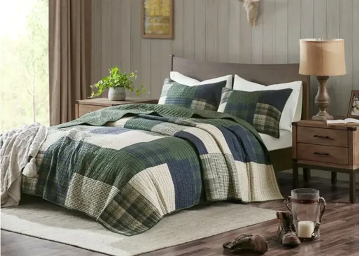 Mill Creek 3-pc. Oversized Quilt Set