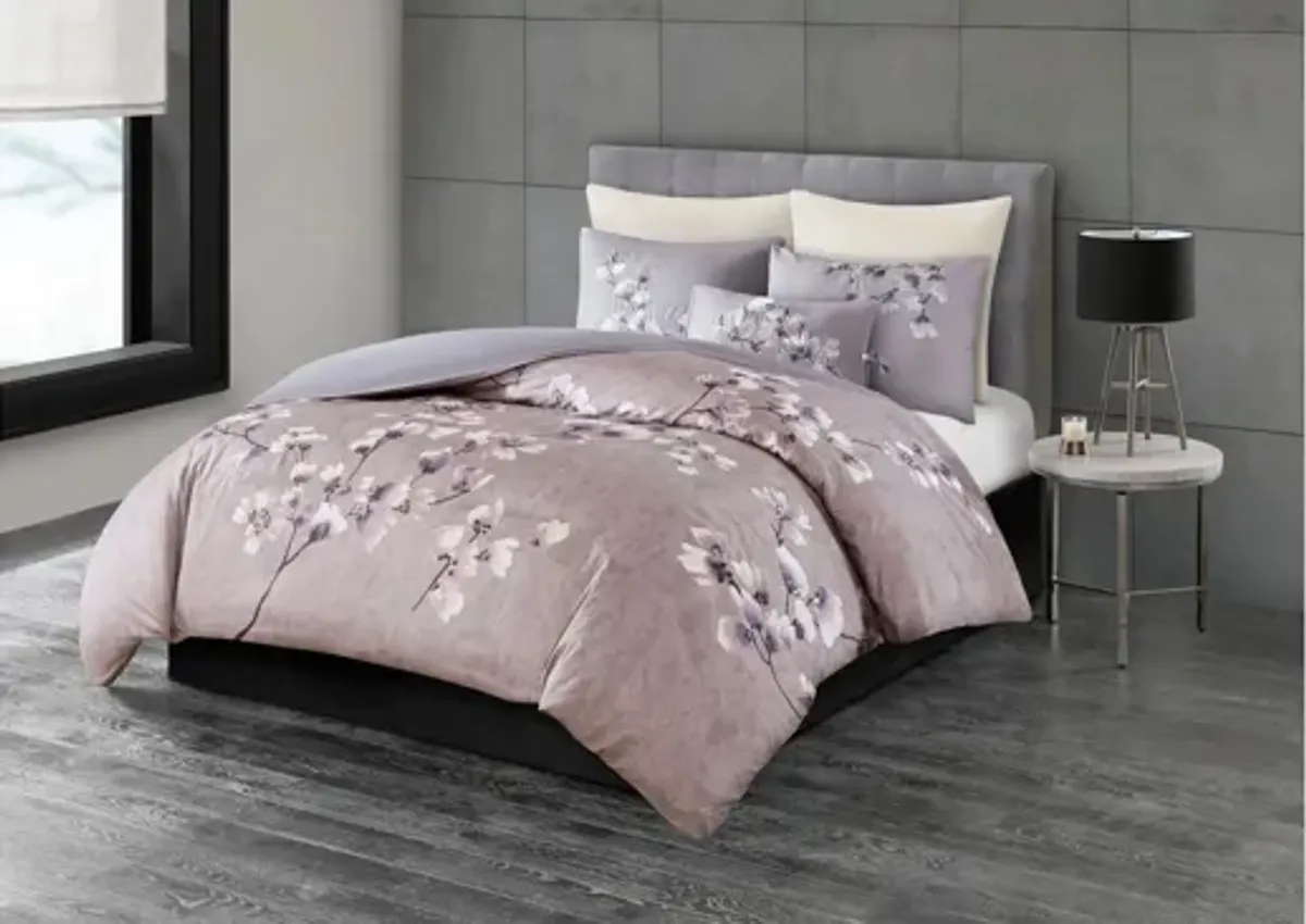 Sakura Blossom 3-pc. Duvet Cover Set