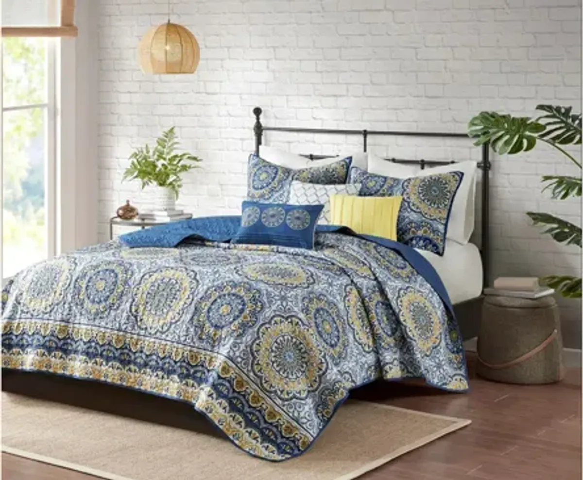 Tangiers 6-pc. Reversible Coverlet Set