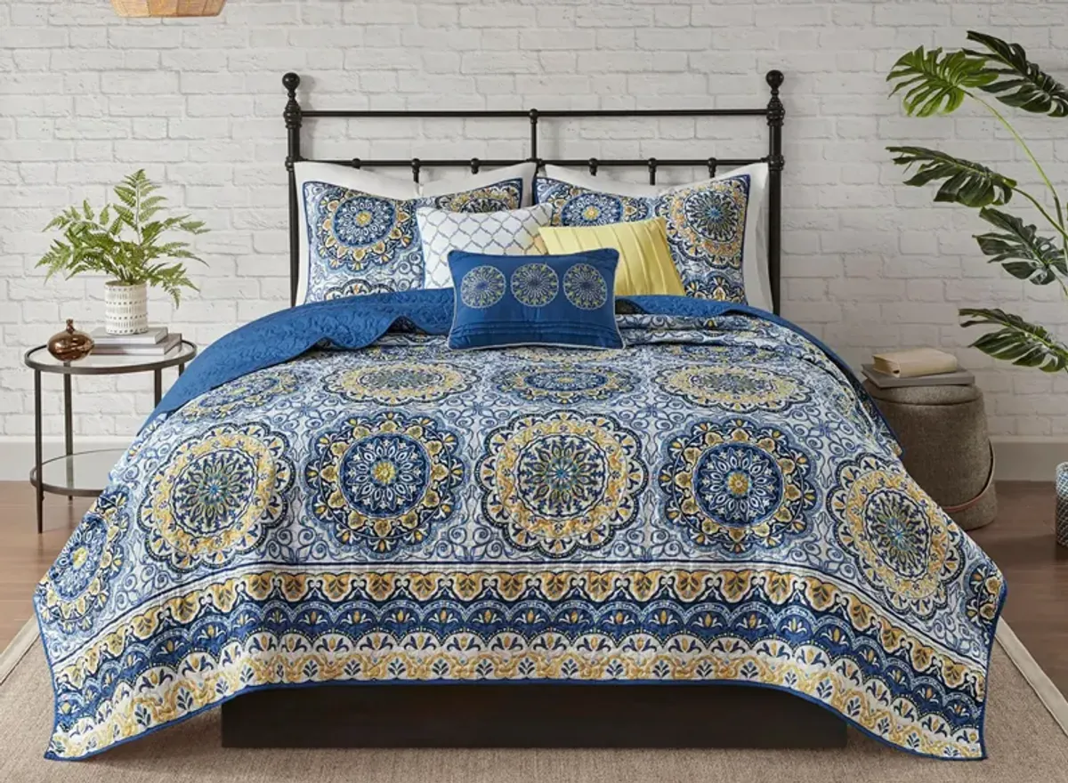 Tangiers 6-pc. Reversible Coverlet Set