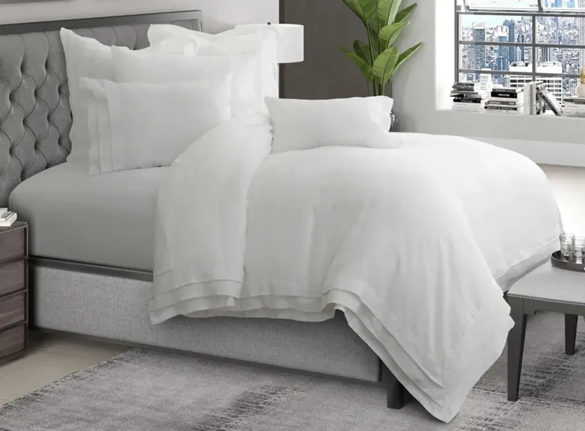 Addison 6-pc. Duvet Set in White by Amini Innovation