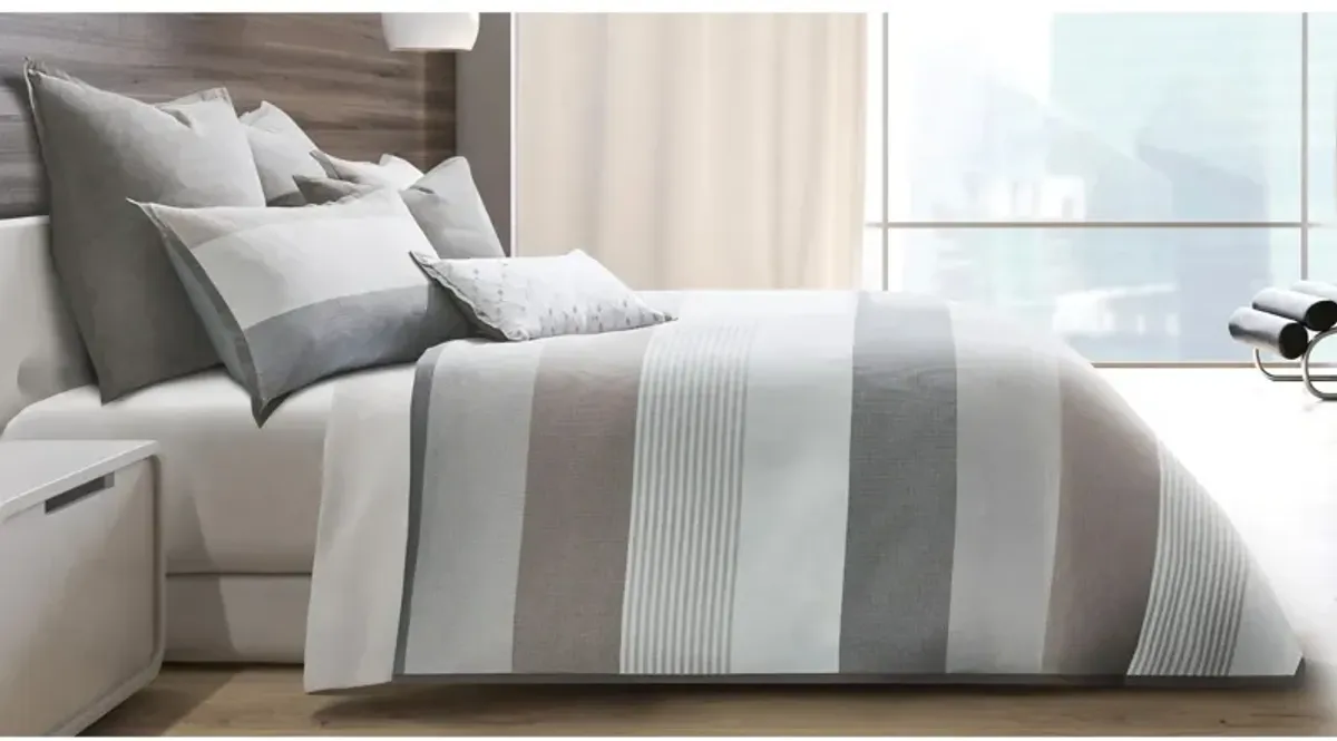 Ultra 8-pc. Duvet Set in Gray, Silver by Amini Innovation