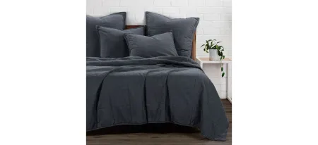 Detwyler Coverlet in Charcoal by HiEnd Accents