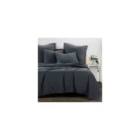 Detwyler Coverlet in Charcoal by HiEnd Accents