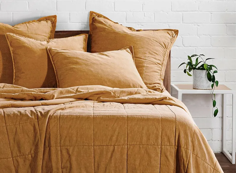 Detwyler Coverlet in Terracotta by HiEnd Accents