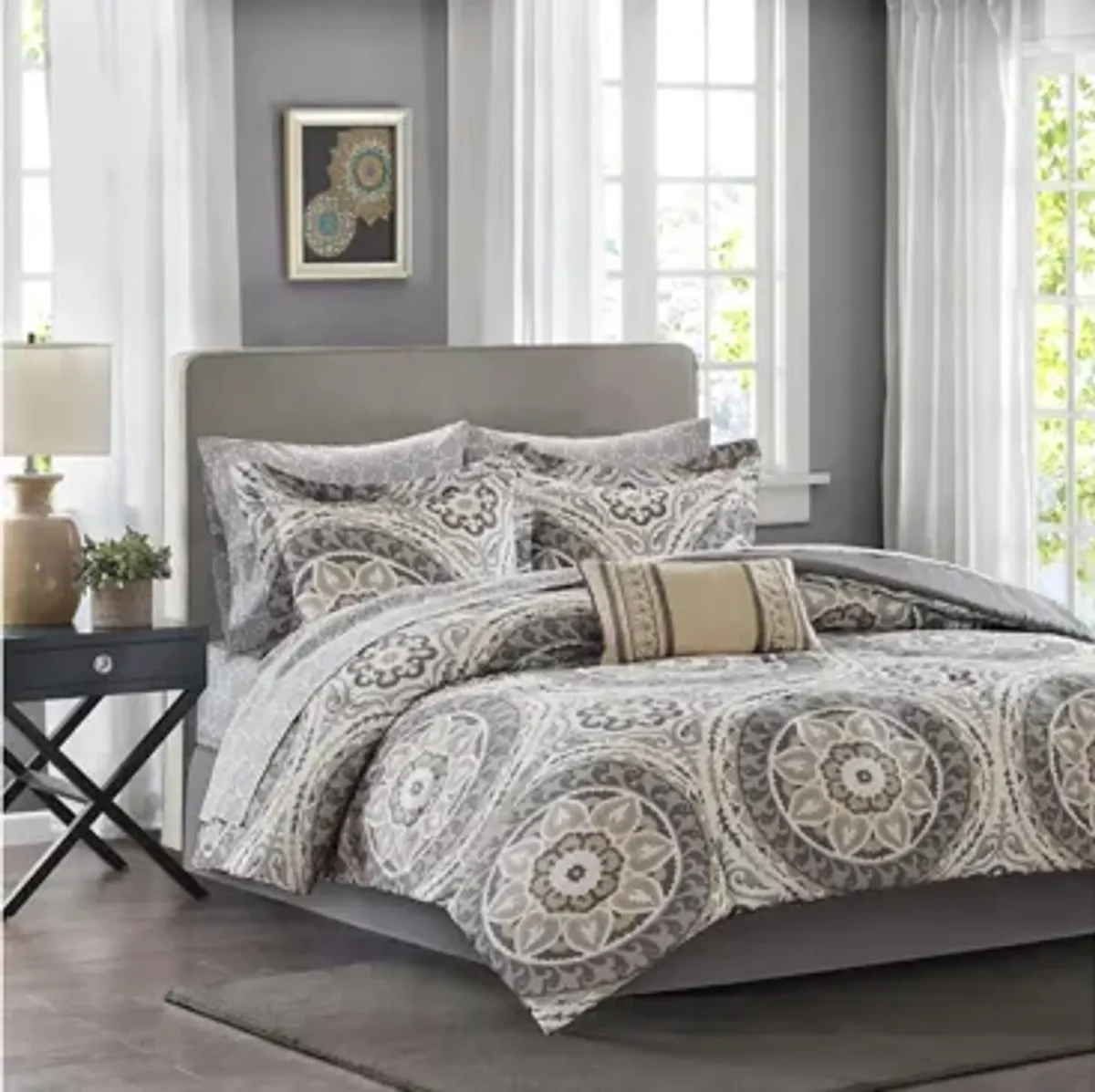 Serenity 9-pc. Comforter and Cotton Set