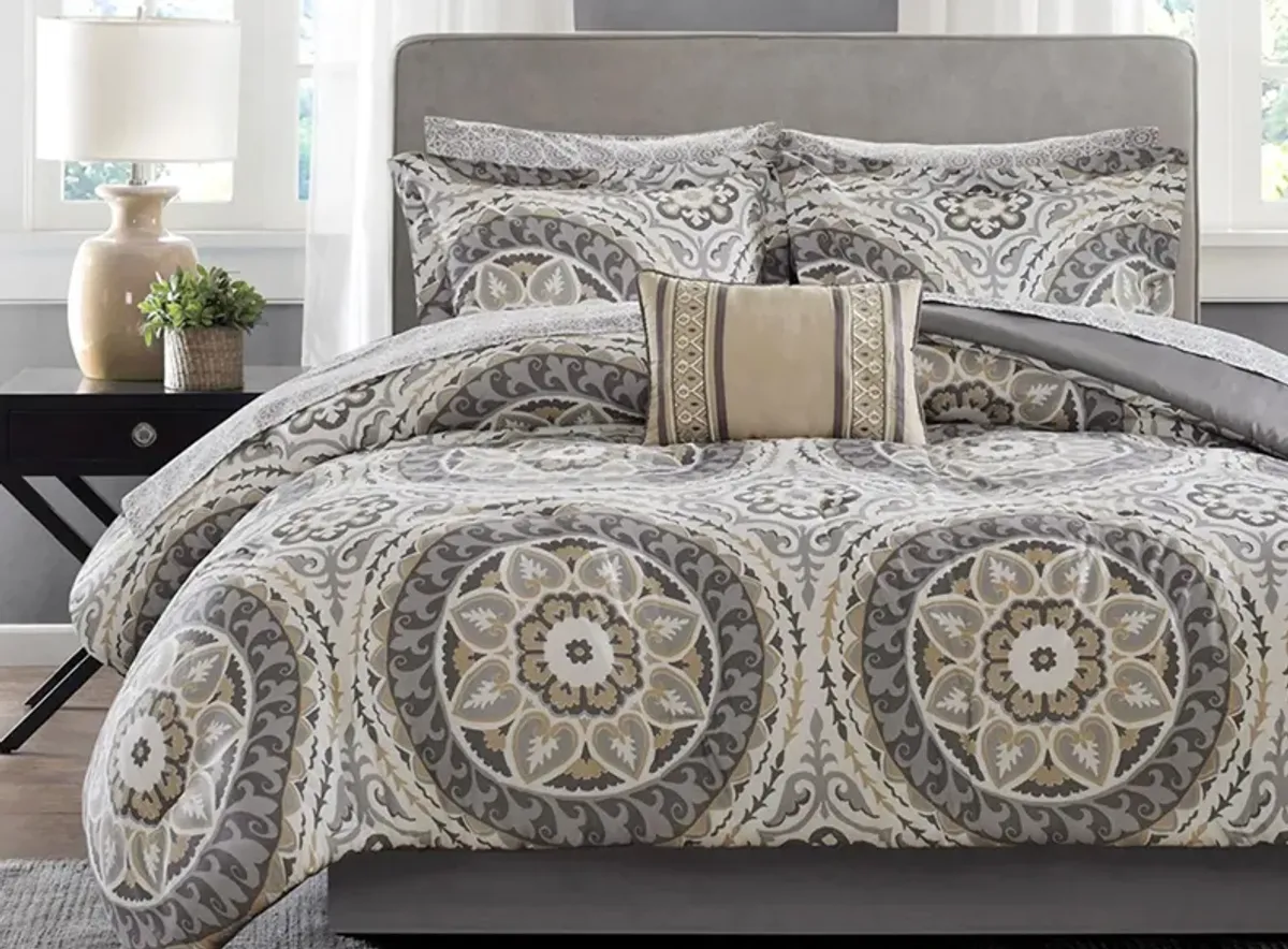 Serenity 9-pc. Comforter and Cotton Set