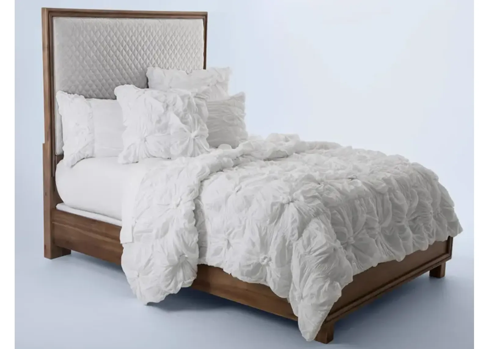 Savanna 2-pc. Comforter Set in White by Amini Innovation