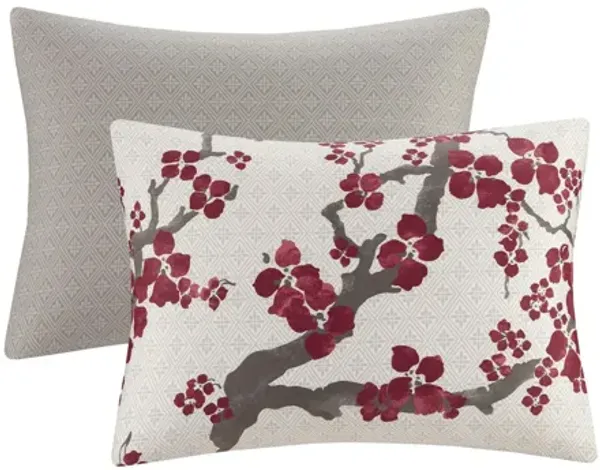 Cherry Blossom 3-pc. Duvet Cover Mini Set